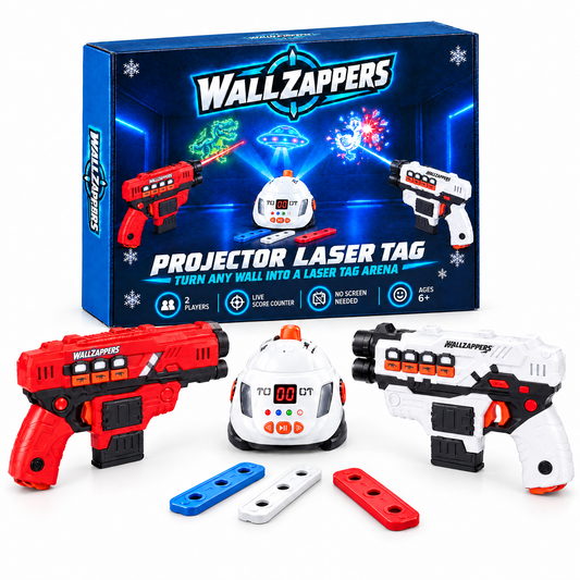 WallZappers Projector Laser Tag - 2 Player Set